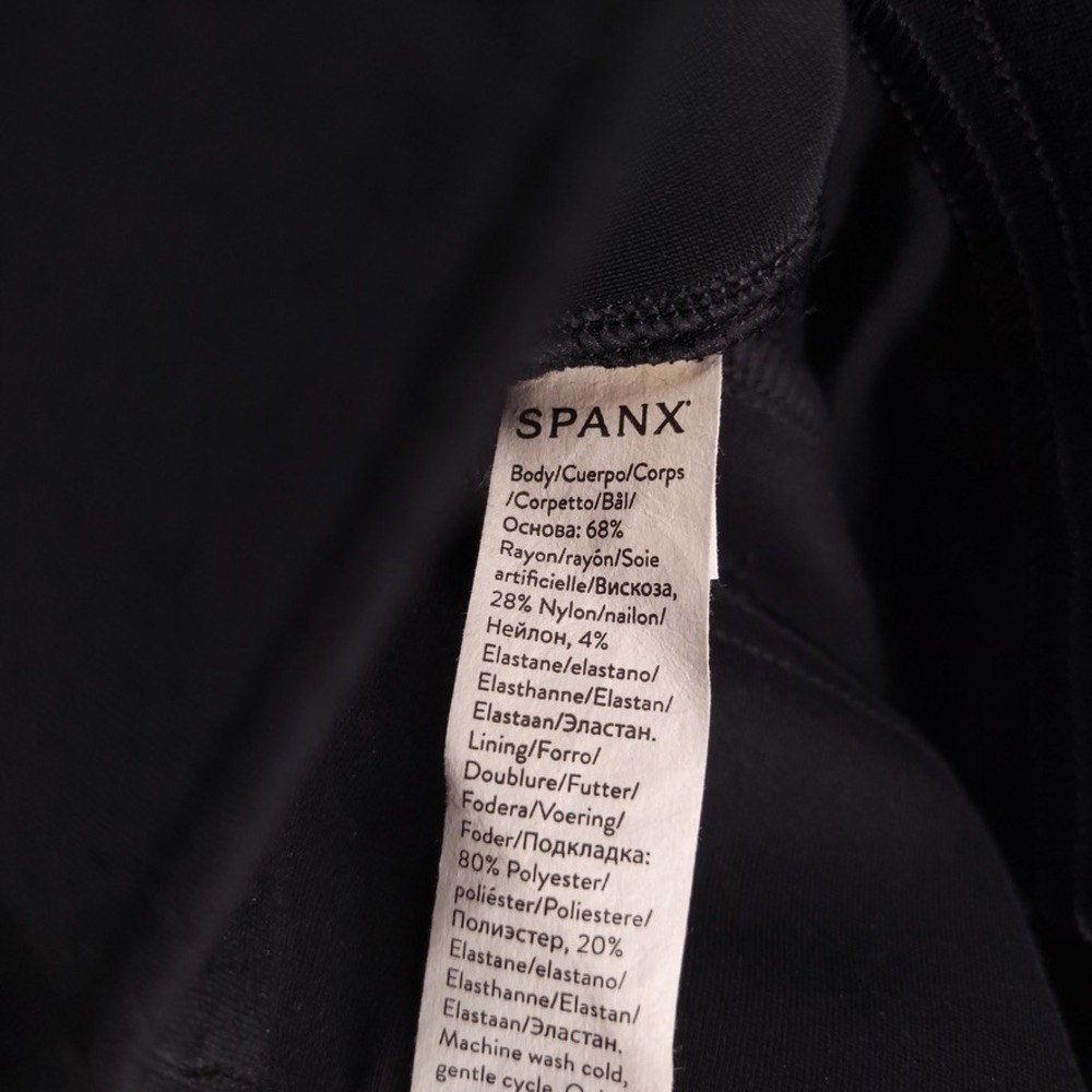SPANX Black Boot Cut Sculpting Pants - Picture 7 of 14